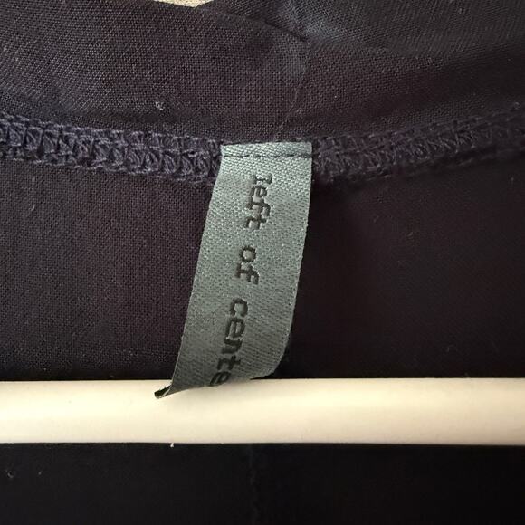 Anthropologie Left of Center sz XS navy blue lagenlook tank top - Picture 4 of 8